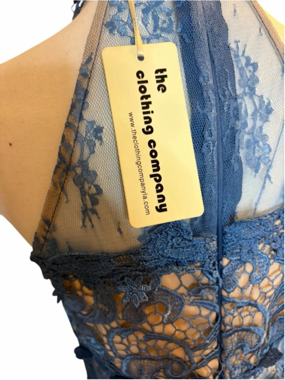 The Clothing Company Blue‎ Lace Mermaid Dress Size M